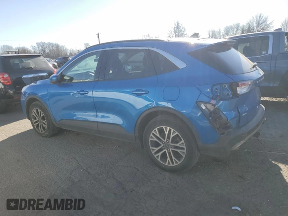 2021 Ford Escape SEL with VIN 1FMCU9H9XMUB02165, listed as a Copart auction lot 44816935 with 35,305 mi miles and Salvage Title. Bid and sale history available at DreamBid. Image 2.
