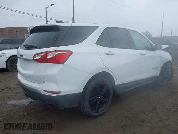 2019 Chevrolet Equinox LT with VIN 2GNAXLEX6K6156343, listed as a IAAI auction lot 41835357 with 80,370 mi miles and . Bid and sale history available at DreamBid. Image 4.