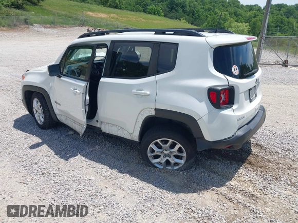 2018 Jeep Renegade Latitude z VIN ZACCJABB8JPJ69500, wystawiony jako IAAI lot #42291161 z przebiegiem 72 903 mil mil oraz . Historia ofert i sprzedaży dostępna na DreamBid. Obrazek 3.