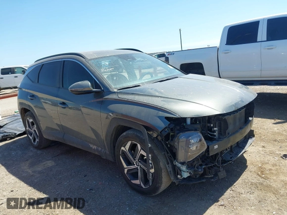 2023 Hyundai Tucson SEL with VIN 5NMJF3AE4PH252519, listed as a IAAI auction lot 41761193 with 34,138 mi miles and . Bid and sale history available at carsss.com. Image 14.
