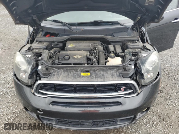 2015 MINI Countryman S with VIN WMWZC3C51FWP52784, listed as a Copart auction lot 58366455 with 78,432 mi miles and Salvage title. Bid and sale history available at DreamBid. Image 11.