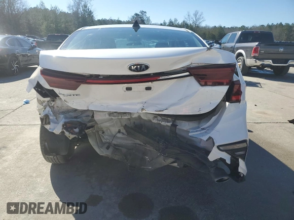 2021 Kia Forte LXS with VIN 3KPF24AD6ME290898, listed as a Copart auction lot 43021445 with 44,949 mi miles and Salvage Title. Bid and sale history available at carsss.com. Image 6.