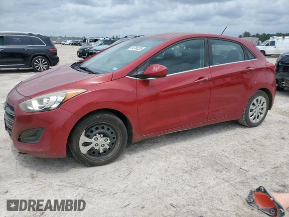 2017 Hyundai Elantra GT with VIN KMHD35LH6HU351986, listed as a Copart auction lot 54788255 with 188,762 mi miles and Clean Title. Bid and sale history available at carsss.com. Image 1.