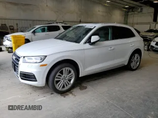 2019 Audi Q5 Premium Plus with VIN WA1BNAFY2K2037419, listed as a Copart auction lot 63625595 with 62,152 mi miles and Salvage title. Bid and sale history available at DreamBid. Image 1.