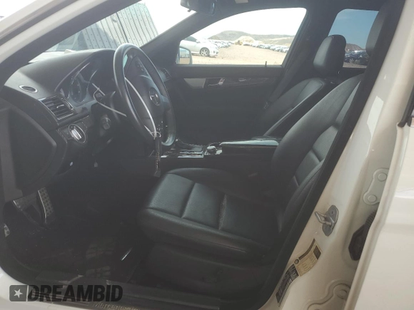 2011 Mercedes-Benz C with VIN WDDGF5EB2BA507943, listed as a Copart auction lot 52599975 with 123,581 mi miles and Salvage Title. Bid and sale history available at carsss.com. Image 7.