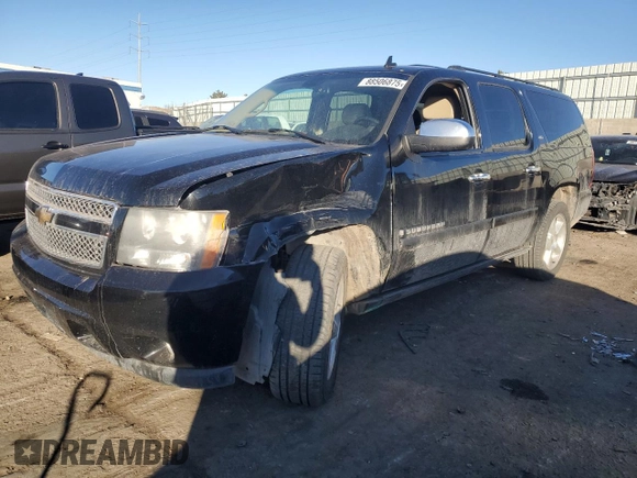 2008 Chevrolet Suburban LT w/2LT with VIN 3GNFK16388G198756, listed as a Copart auction lot 88506875 with 185,615 mi miles and Salvage Title. Bid and sale history available at carsss.com. Image 1.