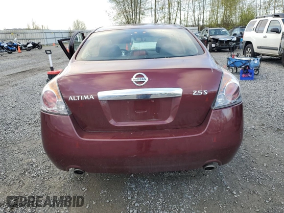 2012 Nissan Altima 2.5 S with VIN 1N4AL2AP5CC226191, listed as a Copart auction lot 52452305 with 0 mi miles and Salvage Title. Bid and sale history available at carsss.com. Image 6.