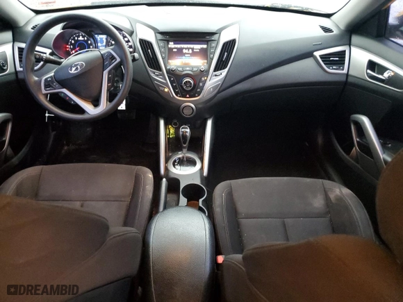 2014 Hyundai Veloster with VIN KMHTC6AD4EU215644, listed as a Copart auction lot 81913064 with 93,692 mi miles and Salvage Title. Bid and sale history available at carsss.com. Image 8.