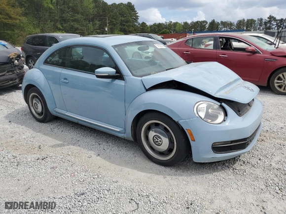 2012 Volkswagen Beetle 2.5L with VIN 3VWJX7AT3CM638565, listed as a Copart auction lot 51822625 with 214,341 mi miles and Salvage Title. Bid and sale history available at carsss.com. Image 4.
