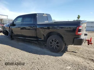 2023 Ram 2500 Laramie with VIN 3C6UR5FL5PG529477, listed as a Copart auction lot 88447235 with 48,072 mi miles and Salvage Title. Bid and sale history available at carsss.com. Image 2.