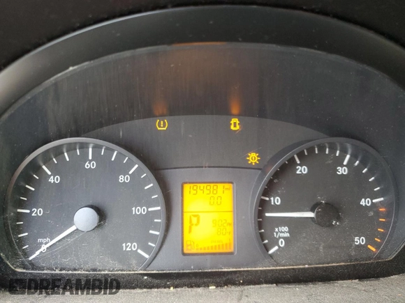 2018 Freightliner Sprinter Cargo z VIN WDYPE7CD7JP616380, wystawiony jako Copart lot #77013644 z przebiegiem 194 981 mil mil oraz Tytuł czysty. Historia ofert i sprzedaży dostępna na DreamBid. Obrazek 9.