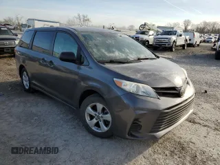 2018 Toyota Sienna L with VIN 5TDZZ3DCXJS931025, listed as a Copart auction lot 49206645 with 141,125 mi miles and Clean Title. Bid and sale history available at DreamBid. Image 4.