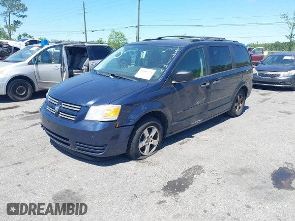 2008 Dodge Grand Caravan SE with VIN 1D8HN44H98B127746, listed as a IAAI auction lot 41987770 with 173,782 mi miles and . Bid and sale history available at DreamBid. Image 2.