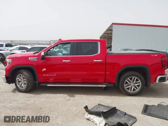 2021 GMC Sierra 1500 SLT z VIN 3GTU9DED9MG291383, wystawiony jako IAAI lot #41794666 z przebiegiem 93 457 mil mil oraz . Historia ofert i sprzedaży dostępna na DreamBid. Obrazek 14.