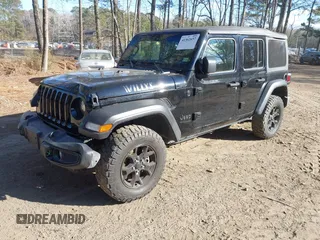 2022 Jeep Wrangler Unlimited Sport with VIN 1C4HJXDN6NW132859, listed as a IAAI auction lot 41362657 with 40,066 mi miles and . Bid and sale history available at DreamBid. Image 17.