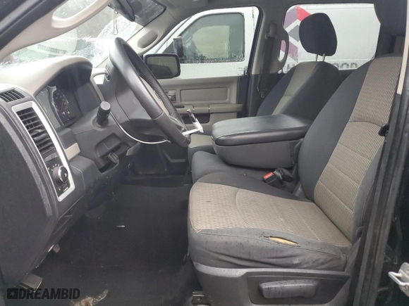 2010 Dodge Ram 1500 SLT with VIN 1D7RV1CT0AS100616, listed as a Copart auction lot 86697774 with 176,150 mi miles and Salvage Title. Bid and sale history available at carsss.com. Image 7.
