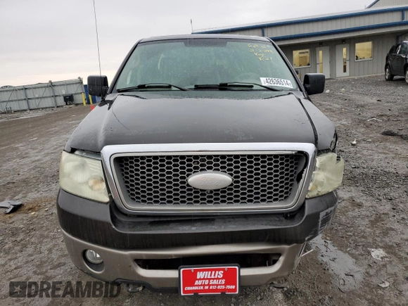 2006 Ford F-150 XLT with VIN 1FTPW14V26FA78875, listed as a Copart auction lot 84482474 with 211,789 mi miles and Non Repairable. Bid and sale history available at carsss.com. Image 5.