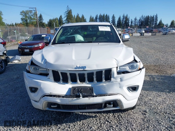 2015 Jeep Grand Cherokee Overland with VIN 1C4RJFCT6FC653386, listed as a IAAI auction lot 42084723 with 101,993 mi miles. Bid and sale history available at carsss.com. Image 12.