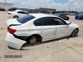 2016 BMW 5 Series 528i with VIN WBA5A5C59GD528109, listed as a Copart auction lot 61691405 with 107,837 mi miles and Salvage title. Bid and sale history available at DreamBid. Image 3.