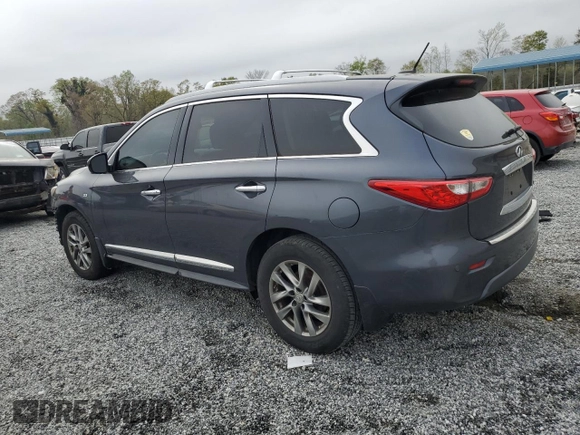 2014 Infiniti QX60 with VIN 5N1AL0MM3EC511289, listed as a Copart auction lot 51481215 with 183,907 mi miles and Salvage Title. Bid and sale history available at carsss.com. Image 2.