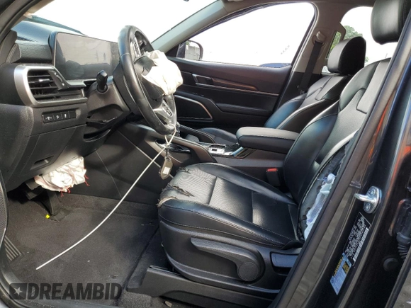 2023 Kia Telluride LX with VIN 5XYP24GC2PG383282, listed as a Copart auction lot 80385864 with 39,272 mi miles and Non repairable. Bid and sale history available at DreamBid. Image 7.