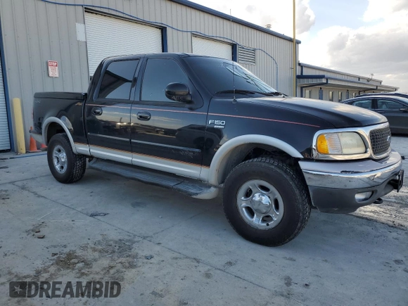 2001 Ford F-150 XLT with VIN 1FTRW08W91KE12972, listed as a Copart auction lot 48201155 with Not provided miles and Salvage title. Bid and sale history available at DreamBid. Image 4.