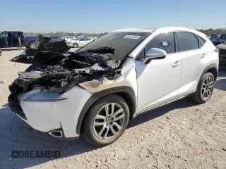 2015 Lexus NX 200t with VIN JTJYARBZ7F2004122, listed as a Copart auction lot 49131895 with 0 mi miles and Salvage Title. Bid and sale history available at carsss.com. Image 1.