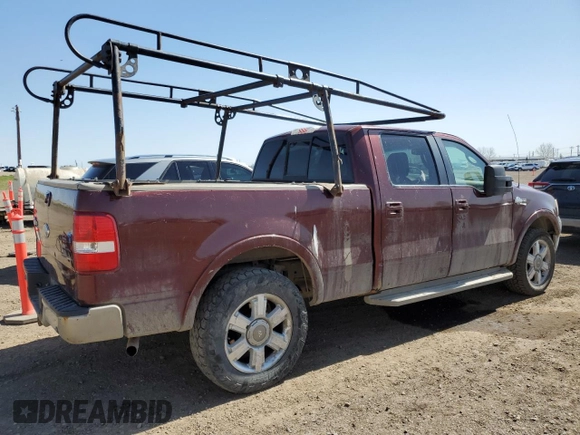 2007 Ford F-150 XLT with VIN 1FTPW14V57KD40042, listed as a Copart auction lot 55787425 with 310,652 mi miles and Clean Title. Bid and sale history available at DreamBid. Image 3.