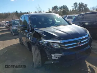 2016 Honda Pilot EX-L with VIN 5FNYF6H51GB119627, listed as a IAAI auction lot 41435183 with 120,555 mi miles. Bid and sale history available at carsss.com. Image 1.