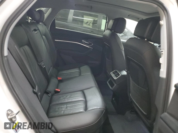 2021 Audi e-tron Premium with VIN WA1AAAGE4MB012617, listed as a Copart auction lot 42324445 with 42,766 mi miles and Salvage Title. Bid and sale history available at DreamBid. Image 11.