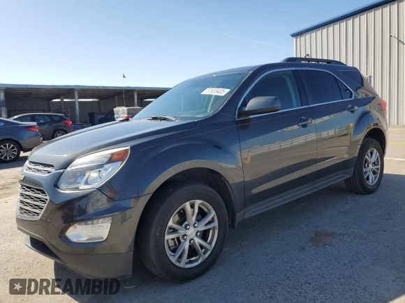 2017 Chevrolet Equinox LT with VIN 2GNALCEK2H6256576, listed as a Copart auction lot 51655405 with 96,429 mi miles and Salvage Title. Bid and sale history available at DreamBid. Image 1.