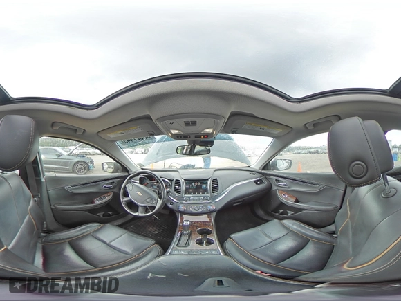 2014 Chevrolet Impala LTZ with VIN 2G1155S33E9268718, listed as a Copart auction lot 53627445 with 189,457 mi miles and Salvage Title. Bid and sale history available at DreamBid. Image 14.
