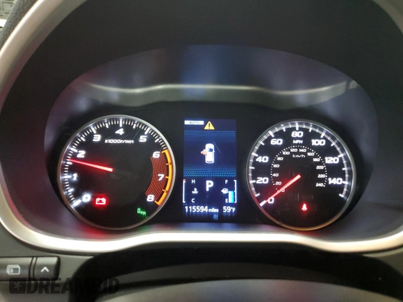 2020 Mitsubishi Eclipse Cross SE z VIN JA4AT5AA5LZ002580, wystawiony jako Copart lot #81475404 z przebiegiem 115 594 mil mil oraz Szkoda całkowita • Salvage title. Historia ofert i sprzedaży dostępna na DreamBid. Obrazek 9.
