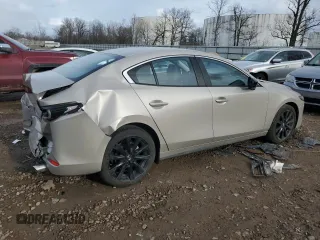 2025 Mazda 3 S Select Sport with VIN JM1BPABM6S1755922, listed as a Copart auction lot 50626925 with 2,794 mi miles and Salvage Title. Bid and sale history available at DreamBid. Image 3.