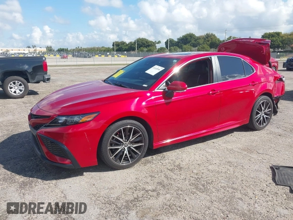 2022 Toyota Camry SE with VIN 4T1S11AK1NU052325, listed as a IAAI auction lot 41618906 with 64,632 mi miles and . Bid and sale history available at DreamBid. Image 17.