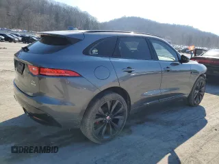 2019 Jaguar F-Pace S with VIN SADCM2FV9KA353502, listed as a Copart auction lot 46871175 with 89,000 mi miles and Salvage Title. Bid and sale history available at DreamBid. Image 3.