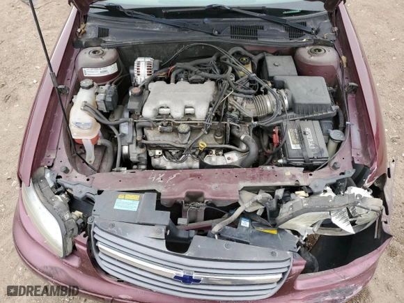 2001 Chevrolet Malibu with VIN 1G1ND52J516172867, listed as a Copart auction lot 85427494 with 192,593 mi miles and Salvage Title. Bid and sale history available at carsss.com. Image 12.