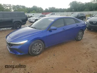 2024 Hyundai Elantra SEL with VIN KMHLM4DG6RU700378, listed as a Copart auction lot 55526415 with 25,080 mi miles and Salvage title. Bid and sale history available at DreamBid. Image 1.
