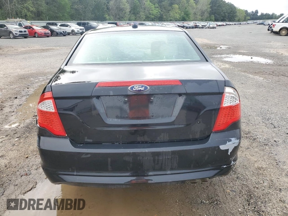 2012 Ford Fusion S with VIN 3FAHP0GA3CR364128, listed as a Copart auction lot 51093755 with 186,607 mi miles and Salvage Title. Bid and sale history available at carsss.com. Image 6.