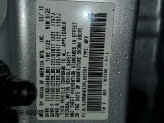 2015 Honda CR-V EX with VIN 5J6RM4H53FL056597, listed as a Copart auction lot 49576885 with 128,326 mi miles and Salvage Title. Bid and sale history available at DreamBid. Image 13.