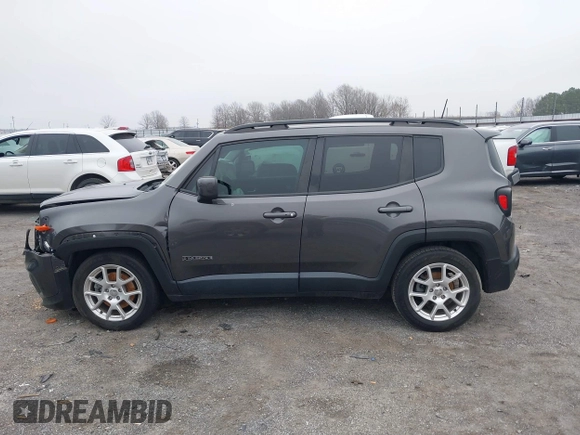 2020 Jeep Renegade Latitude with VIN ZACNJABBXLPK94526, listed as a IAAI auction lot 41500649 with 60,077 mi miles and . Bid and sale history available at DreamBid. Image 14.