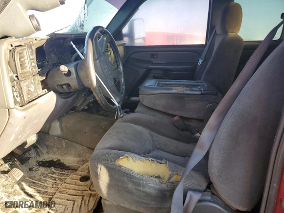 2007 Chevrolet Silverado 2500HD Classic LT1 with VIN 1GCHK29D17E125276, listed as a Copart auction lot 77480294 with 0 mi miles and Salvage Title. Bid and sale history available at carsss.com. Image 7.