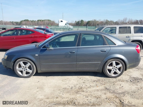2005 Audi A4 3.0L with VIN WAULT68E35A006168, listed as a IAAI auction lot 41843262 with 125,218 mi miles. Bid and sale history available at carsss.com. Image 16.