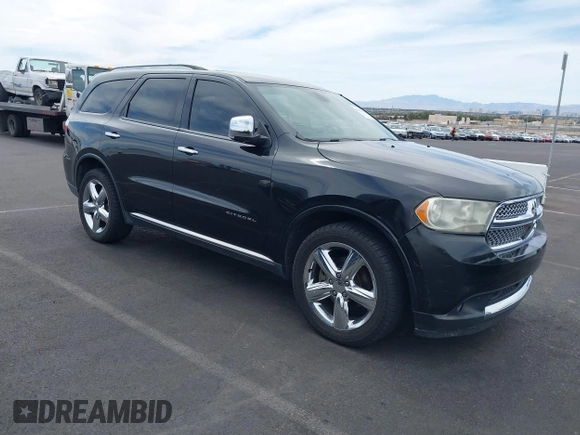 2012 Dodge Durango Citadel with VIN 1C4SDHET9CC229729, listed as a IAAI auction lot 41893819 with 167,519 mi miles and . Bid and sale history available at DreamBid. Image 13.