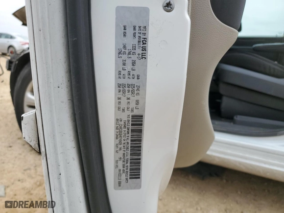 2017 Dodge Grand Caravan SE with VIN 2C4RDGBG6HR749420, listed as a Copart auction lot 45907105 with 134,504 mi miles and Salvage Title. Bid and sale history available at carsss.com. Image 14.