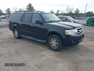 2012 Ford Expedition EL King Ranch with VIN 1FMJK1J58CEF45932, listed as a IAAI auction lot 41848365 with 252,149 mi miles. Bid and sale history available at carsss.com. Image 1.