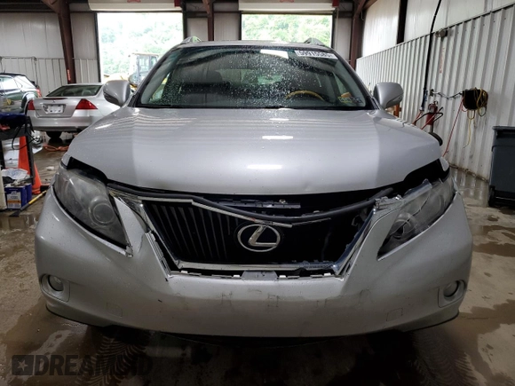 2010 Lexus RX 350 with VIN 2T2BK1BAXAC048641, listed as a Copart auction lot 59915585 with 176,948 mi miles and Salvage title. Bid and sale history available at DreamBid. Image 5.