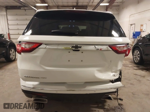 2021 Chevrolet Traverse Premier with VIN 1GNEVKKW8MJ259346, listed as a IAAI auction lot 41810312 with 80,474 mi miles. Bid and sale history available at carsss.com. Image 16.