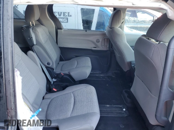 2023 Toyota Sienna LE with VIN 5TDKRKEC0PS159167, listed as a Copart auction lot 50191465 with 0 mi miles and Salvage Title. Bid and sale history available at carsss.com. Image 11.