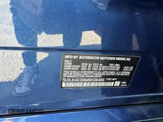 2021 BMW X5 M50i with VIN 5UXJU4C00M9H36466, listed as a Copart auction lot 77444344 with 100,119 mi miles and Clean Title. Bid and sale history available at carsss.com. Image 10.